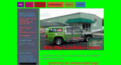 Desktop Screenshot of billyrayscollision.com